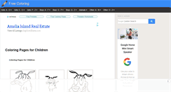 Desktop Screenshot of freecoloring.info